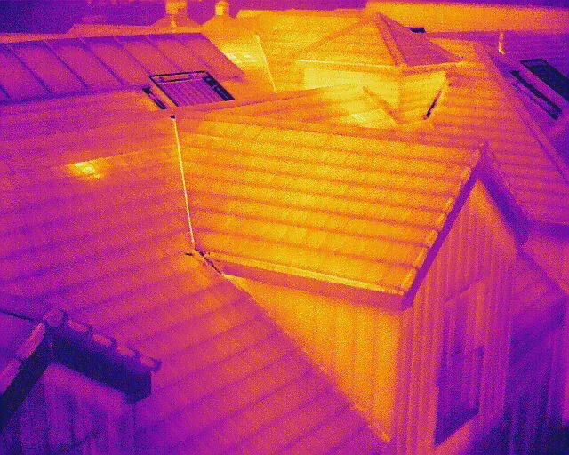 Thermal Imaging Roof Survey Image Northwich